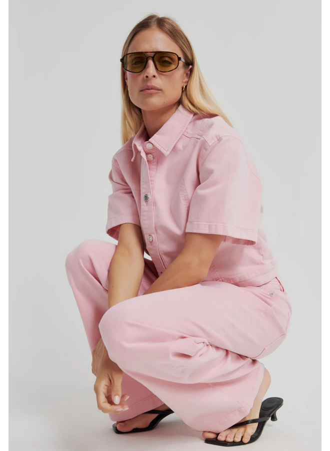 Second Female Isella Denim Shirt Pale Lilac