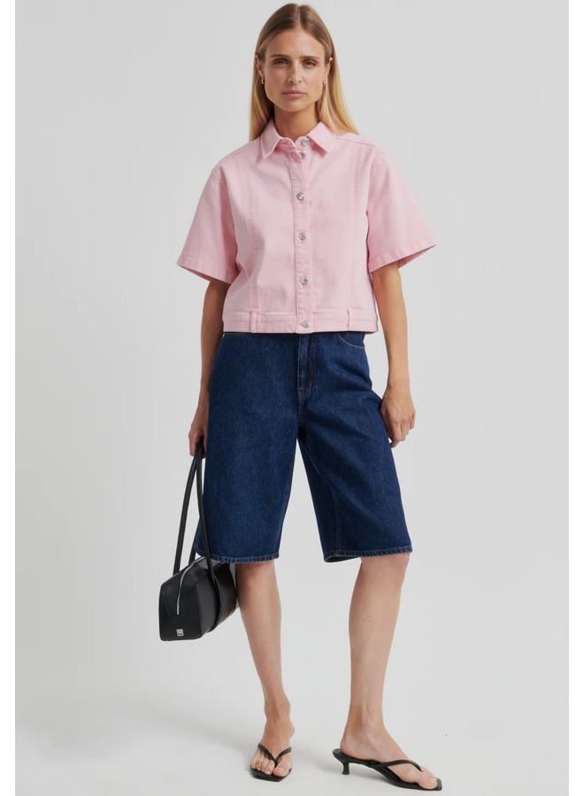 Second Female Isella Denim Shirt Pale Lilac