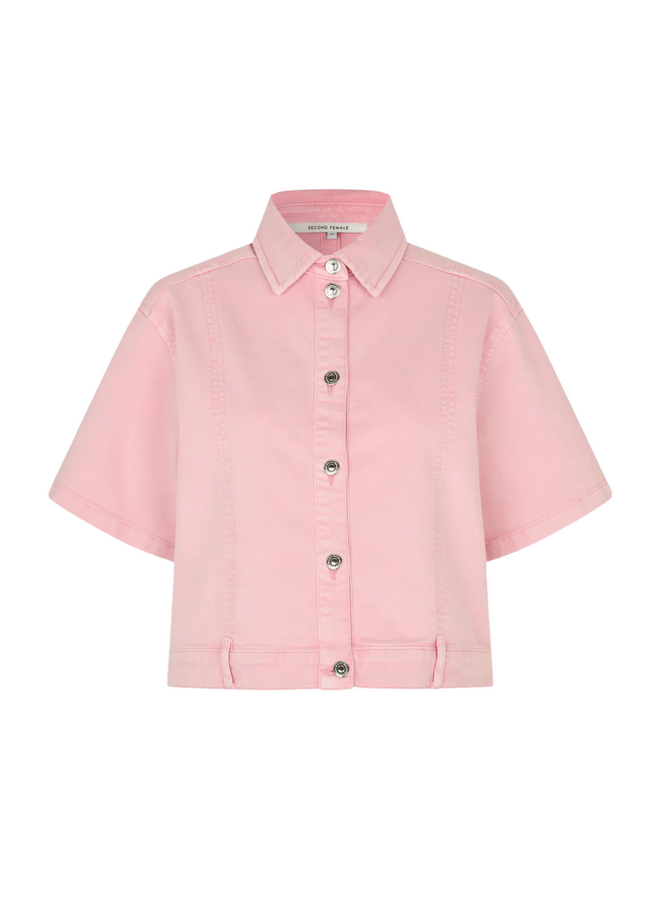 Second Female Isella Denim Shirt Pale Lilac