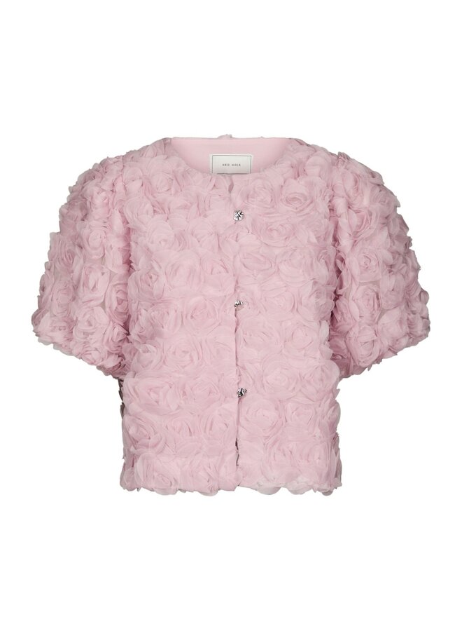 Aisa Flower Blouse Pink