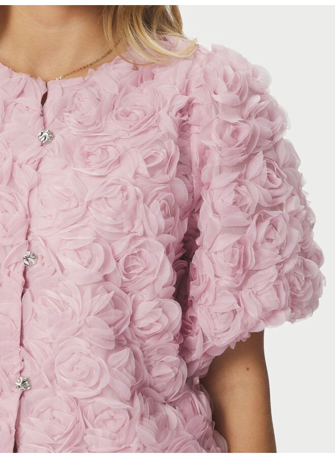 Aisa Flower Blouse Pink