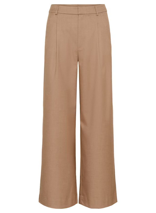 Gestuz Paula Pants Burnt Maple Sugar Melange