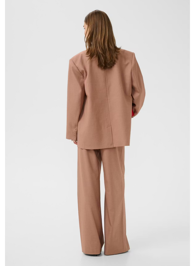 Gestuz Paula Pants Burnt Maple Sugar Melange