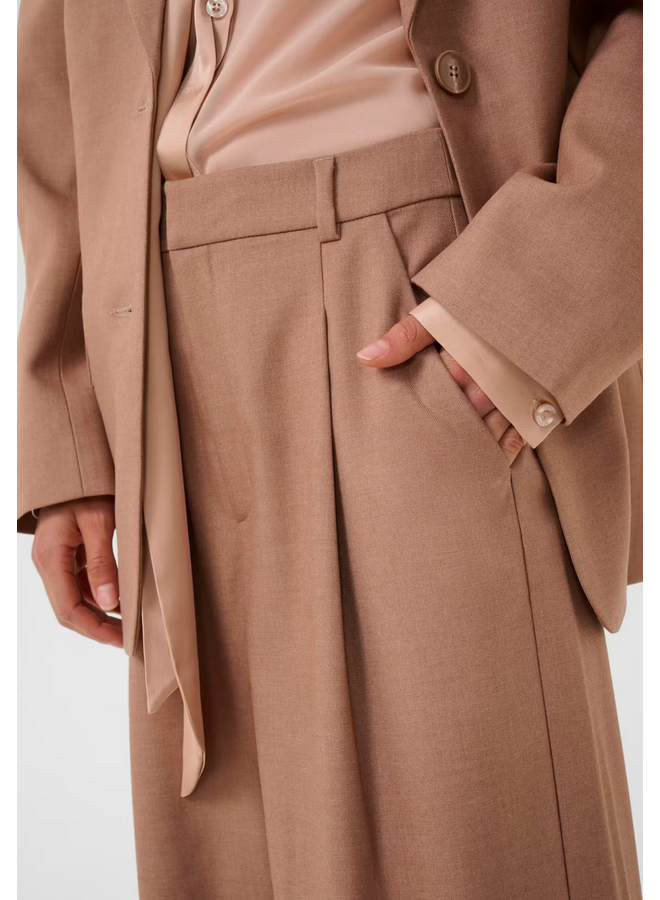 Gestuz Paula Pants Burnt Maple Sugar Melange