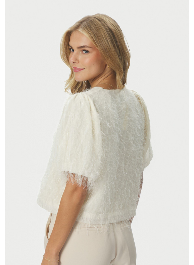 Neo Noir Aisa Frilly Blouse