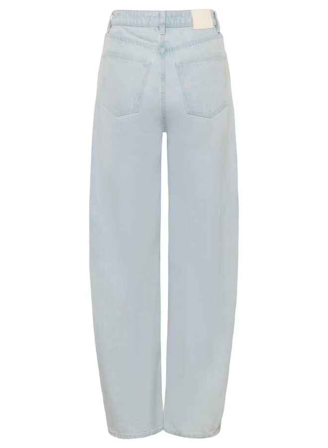Gestuz Parwana HW Barrrel Jeans Vintage Light Denim