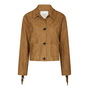 Neo Noir Lauron Faux Suede Jacket Cognac