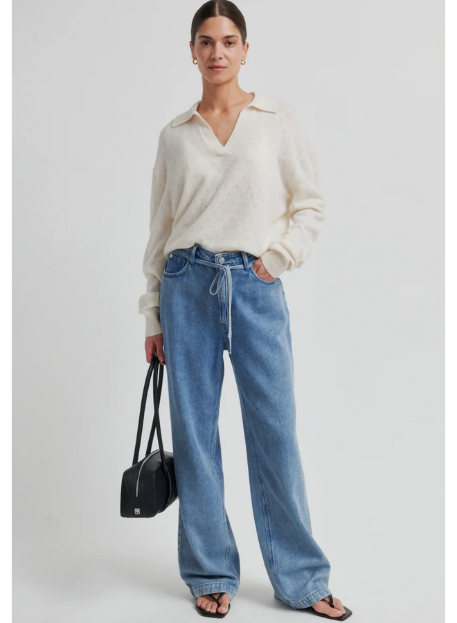 Second Female Rio Denim Jeans Blue Denim