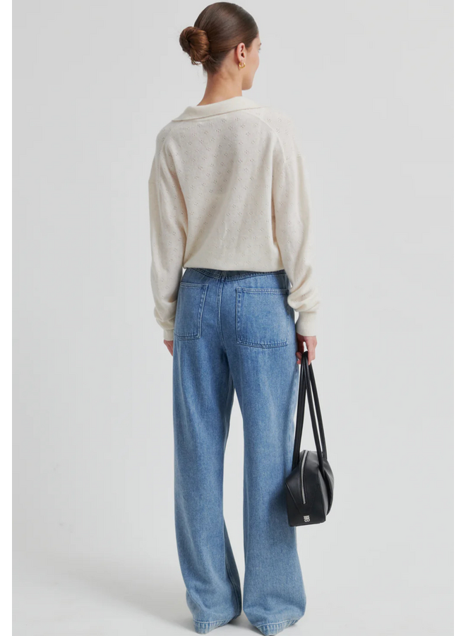 Second Female Rio Denim Jeans Blue Denim