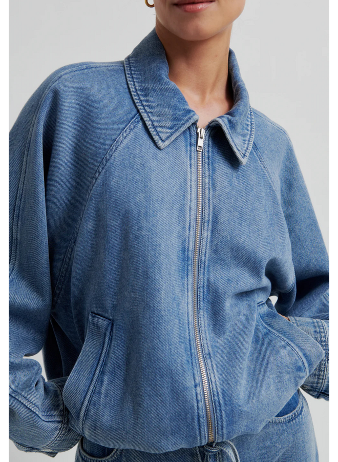 Second Female Rio Denim Jacket Blue Denim