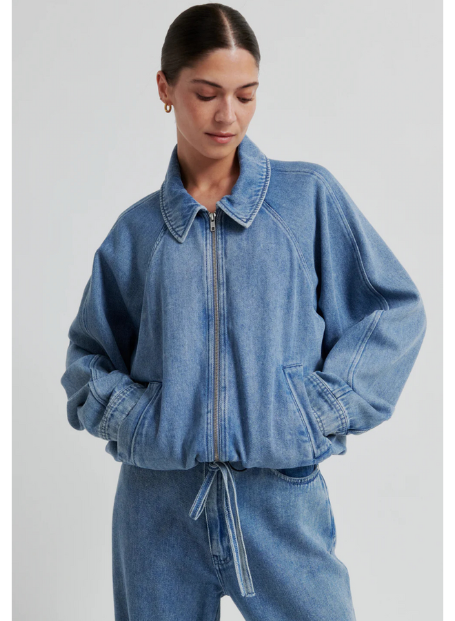 Second Female Rio Denim Jacket Blue Denim