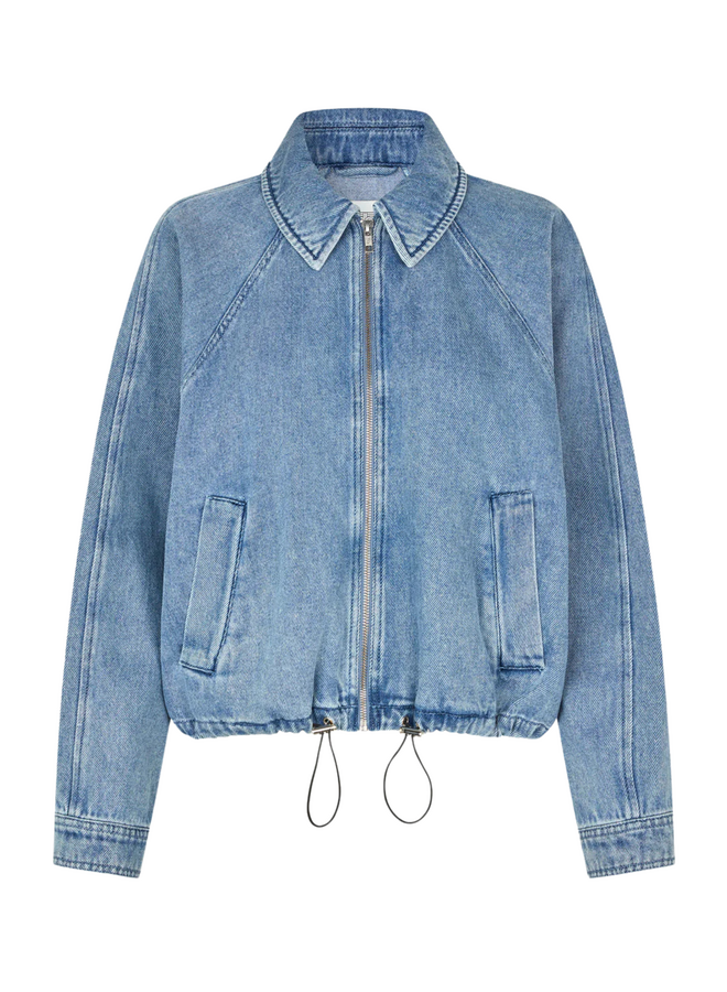 Second Female Rio Denim Jacket Blue Denim