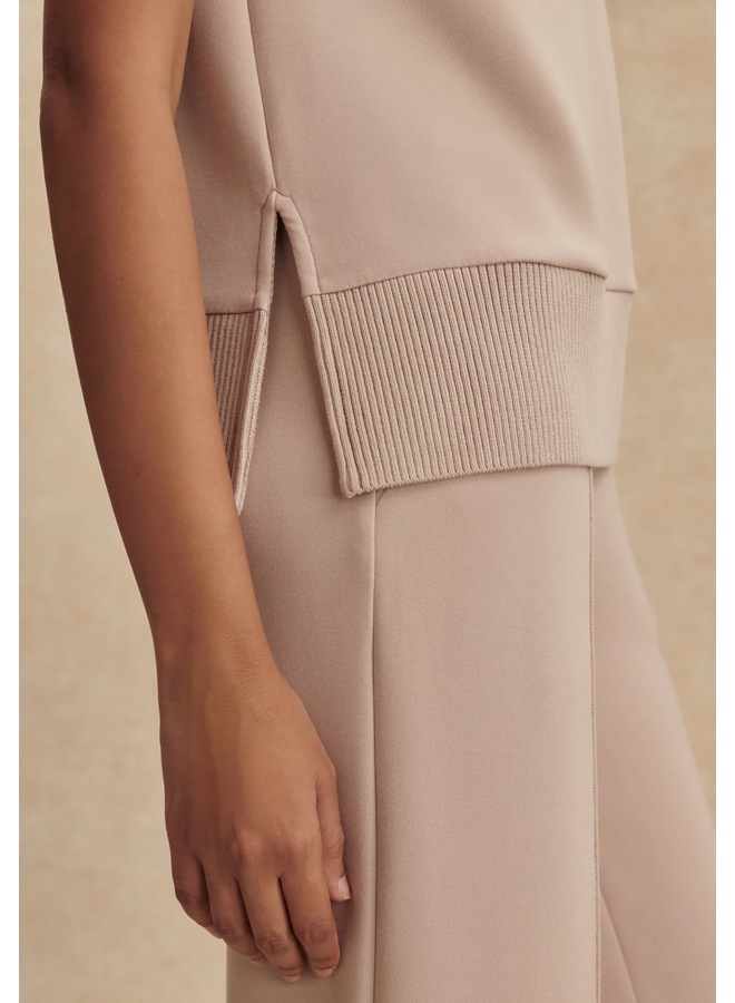 Varley Conall Button Tank Mushroom