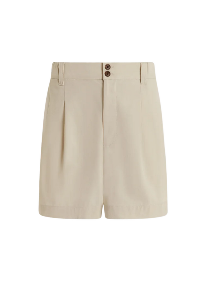 Varley Tansy Woven Short Ivory
