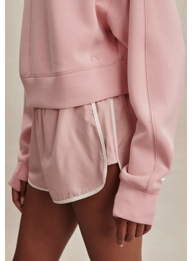 Varley Tasmin Cropped Sweat Zephyr Mauve