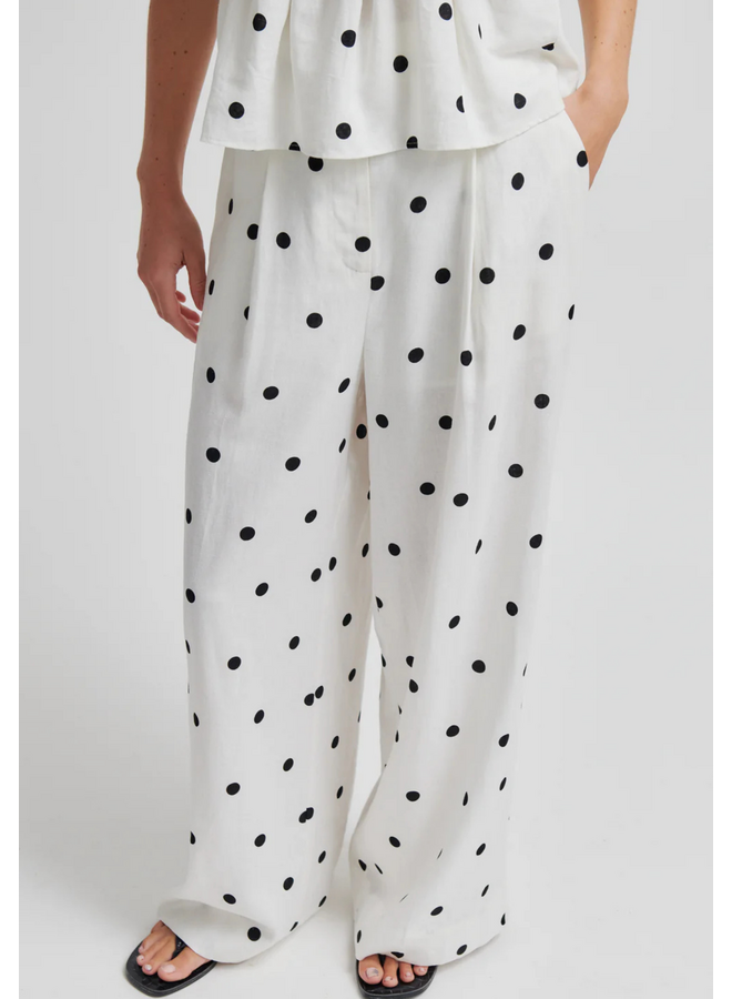 Second Female Sally Trousers White Alyssum