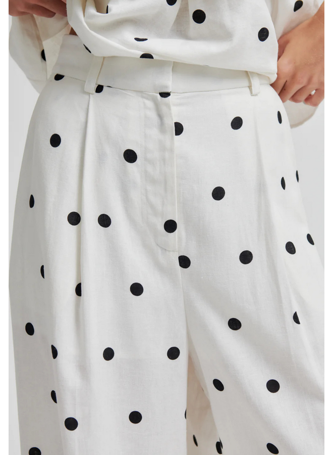 Second Female Sally Trousers White Alyssum