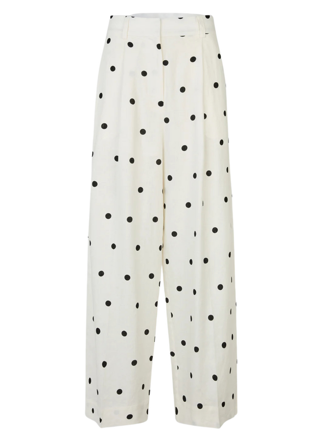 Second Female Sally Trousers White Alyssum