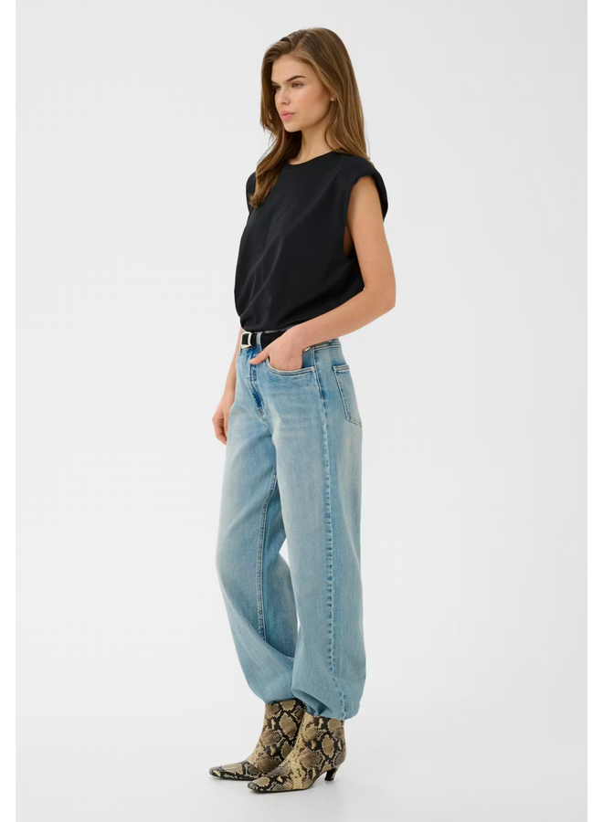 Gestuz Kathrin Muscle Tee Black