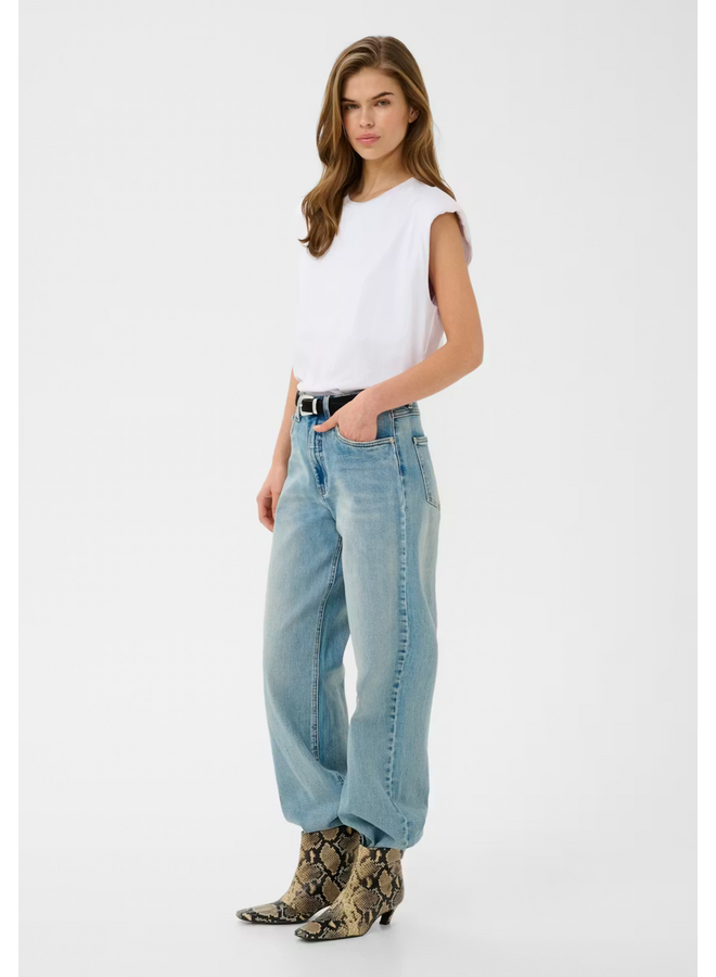 Gestuz Kathrin Muscle Tee Bright White