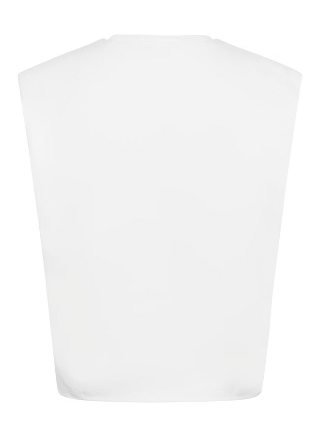 Gestuz Kathrin Muscle Tee Bright White