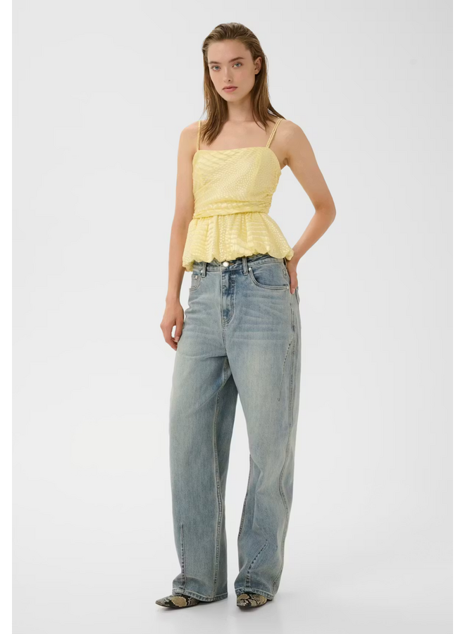 Gestuz Noma HW Jeans Vintage Mid Blue