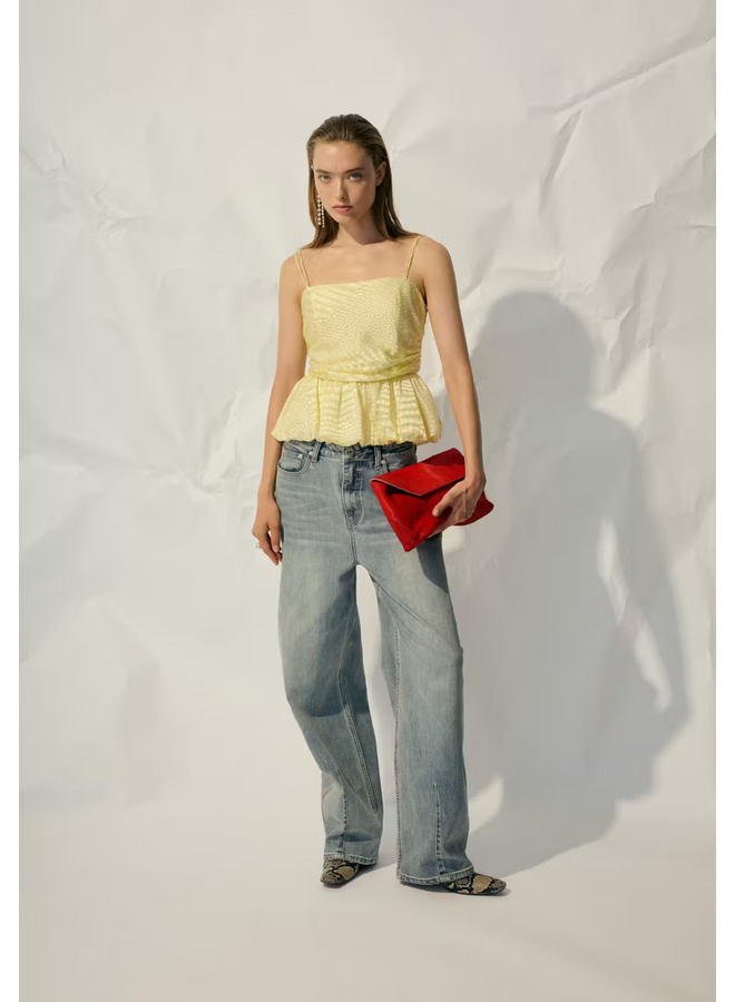 Gestuz Noma HW Jeans Vintage Mid Blue