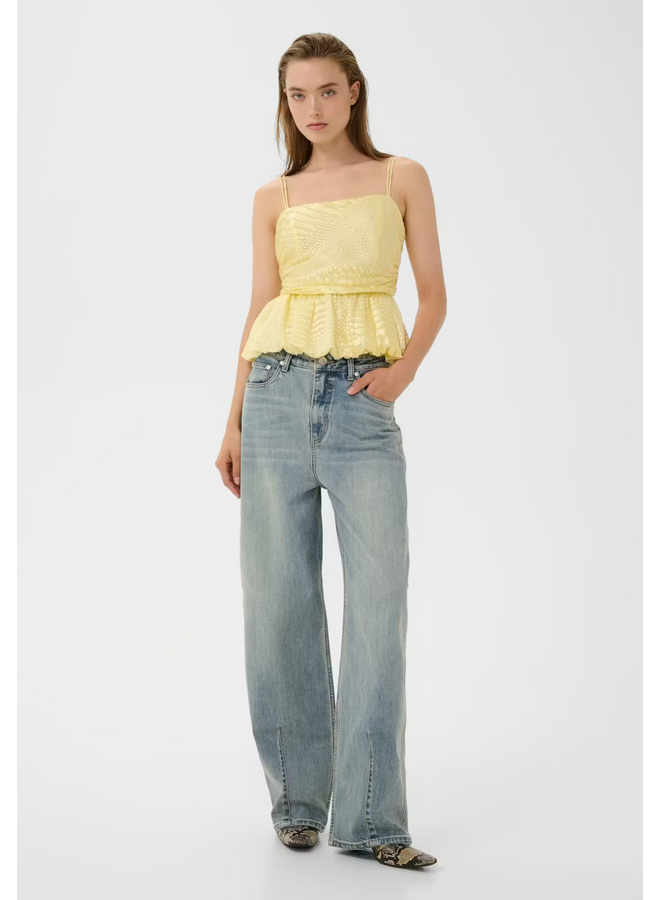 Gestuz Noma HW Jeans Vintage Mid Blue