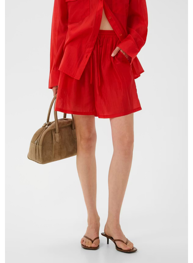 Gestuz Siora HW Shorts Tomato