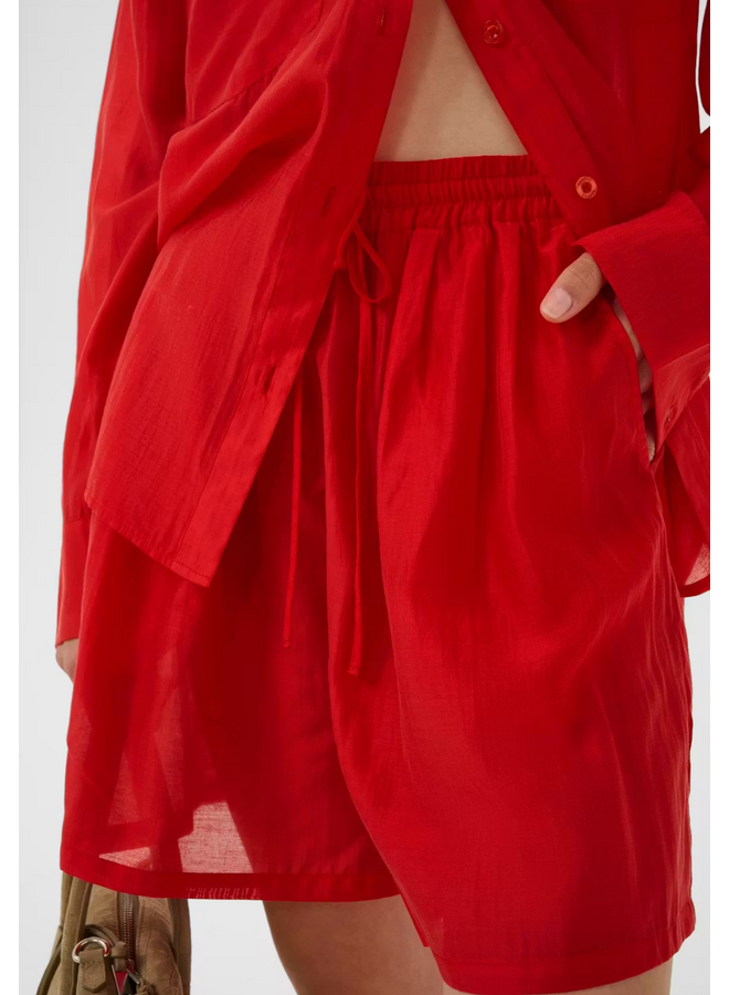 Gestuz Siora HW Shorts Tomato