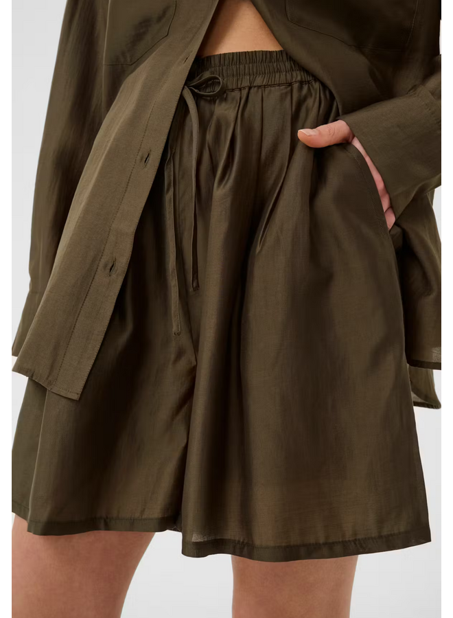 Gestuz Siora HW Shorts Rain Drum