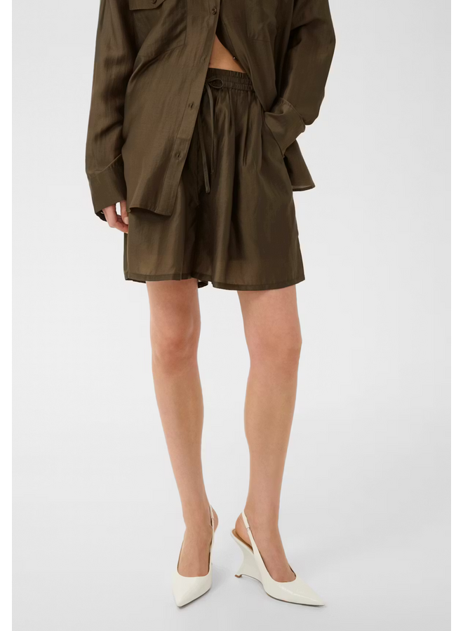 Gestuz Siora HW Shorts Rain Drum