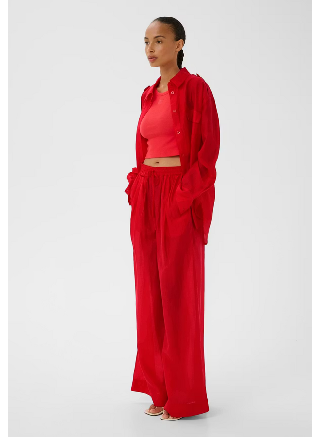 Gestuz Siora HW Pants Tomato