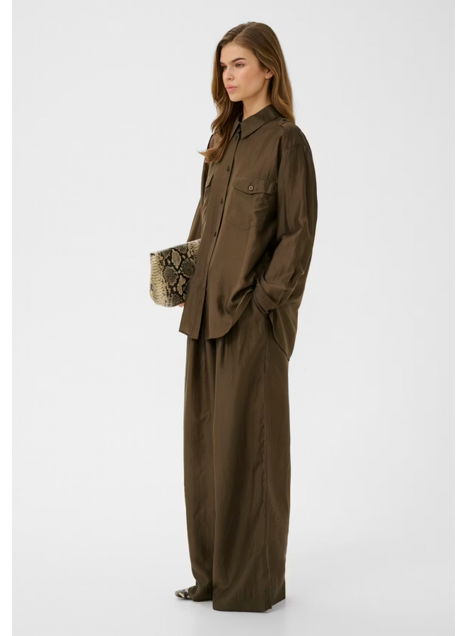 Gestuz Siora HW Pants Rain Drum