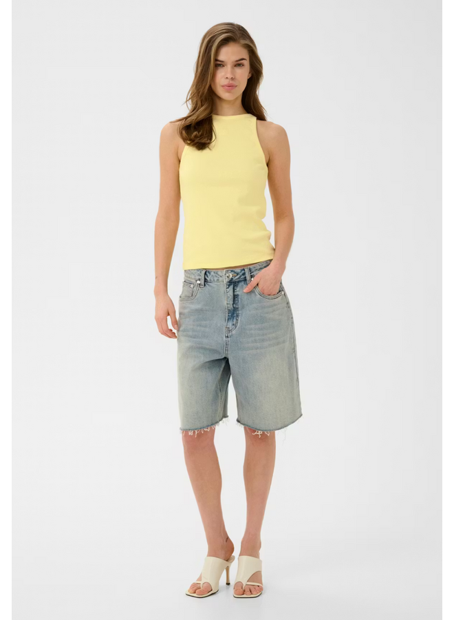 Gestuz Drew Logo Tank 2.0 French Vanilla