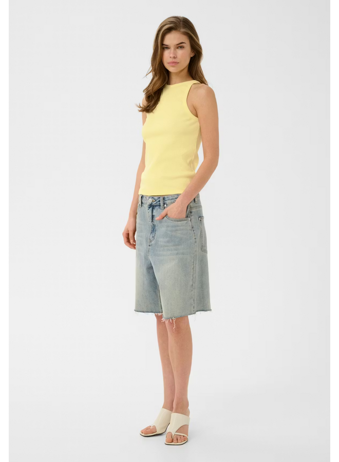 Gestuz Drew Logo Tank 2.0 French Vanilla