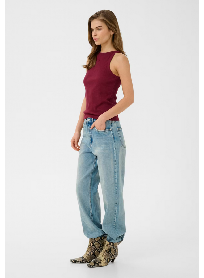 Gestuz Drew Logo Tank 2.0 Cabernet