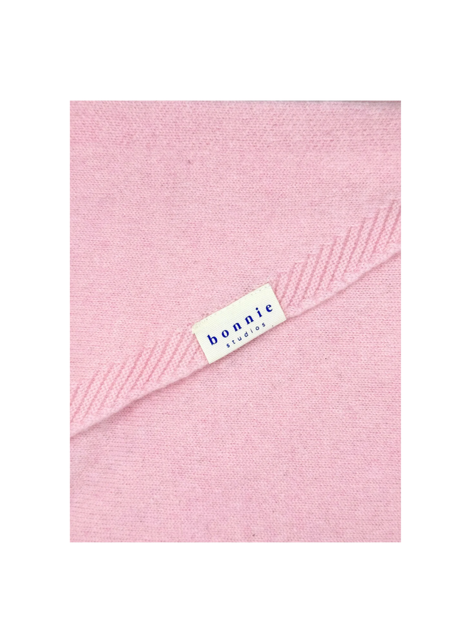 Bonnie Studios Wool Scarf Pink