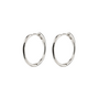Pilgrim EANNA medium hoops silver-plated