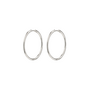 Pilgrim EANNA maxi hoops silver-plated