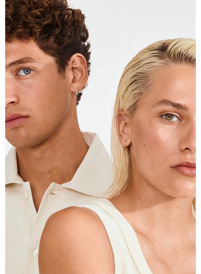 Pilgrim EANNA small hoops silver-plated