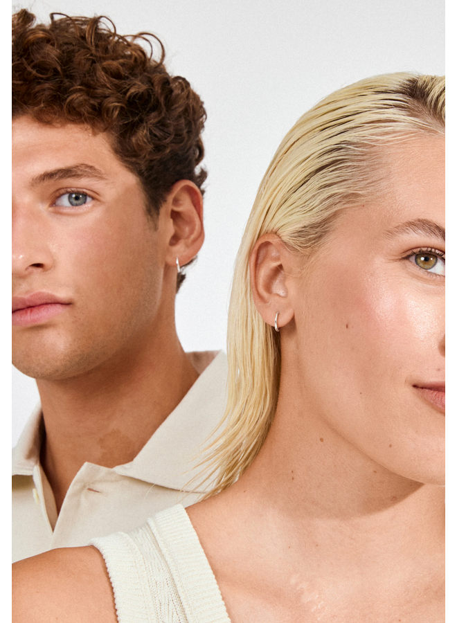 Pilgrim EANNA small hoops silver-plated