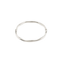 Pilgrim HAZE bangle silver-plated