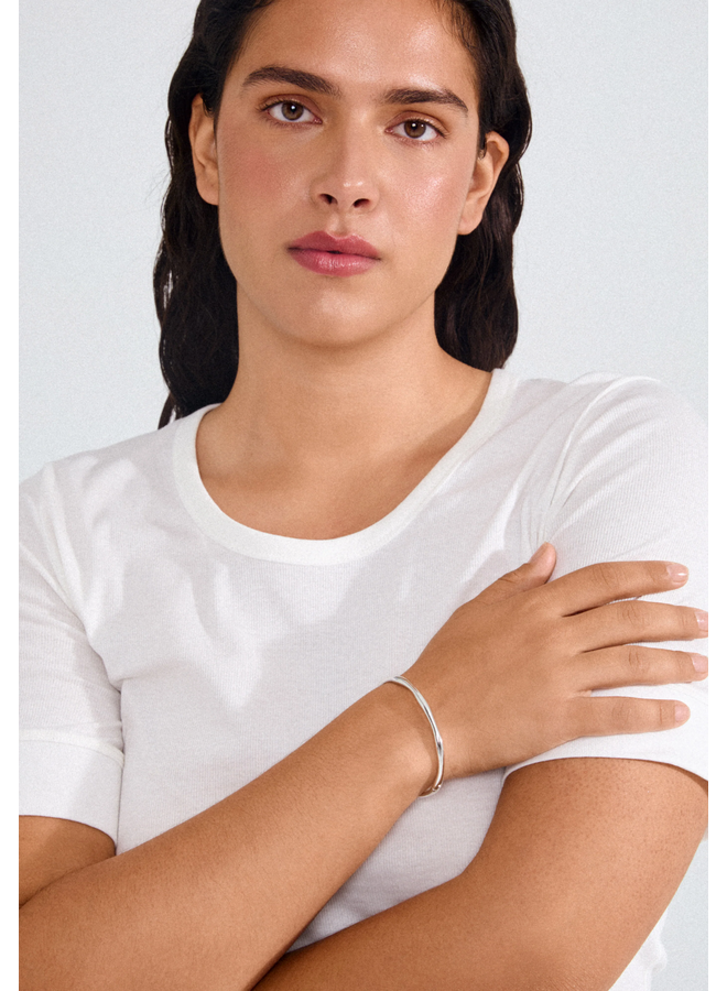 Pilgrim HAZE bangle silver-plated