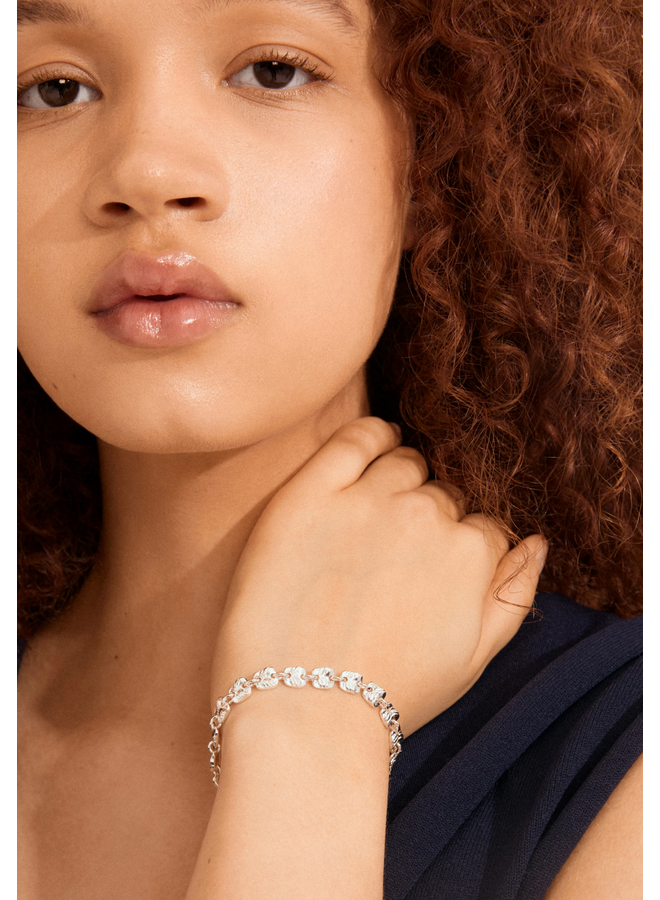 Pilgrim  SENSE bracelet silver-plated