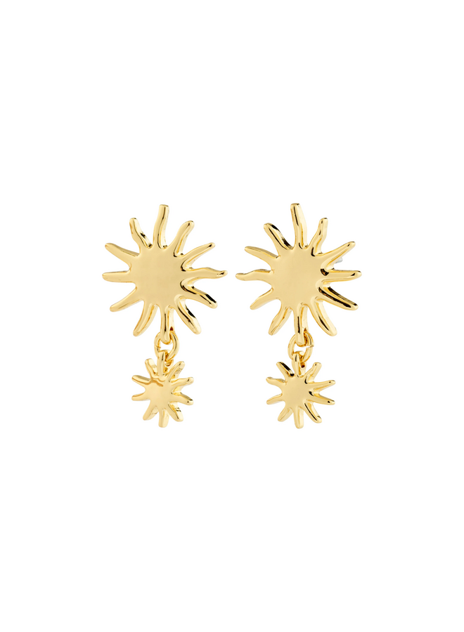 Pilgrim LYRICUS earrings gold-plated