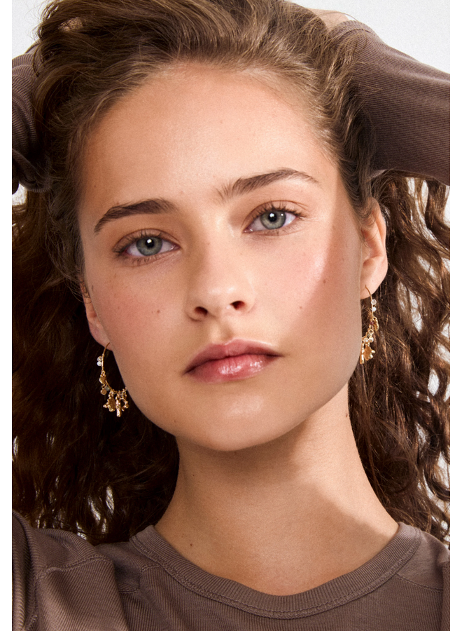 Pilgrim TOVIN earrings gold-plated