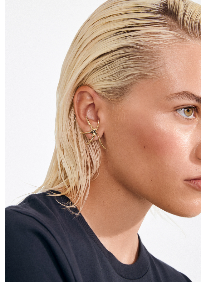 Pilgrim PRISM large earrings gold-plated