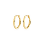 Pilgrim NOVA hoop earrings gold-plated