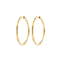 Pilgrim HAZE hoop earrings gold-plated